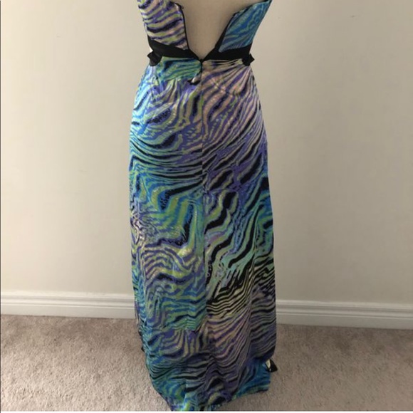 ASOS Long dress with side cut outs - Picture 6 of 9